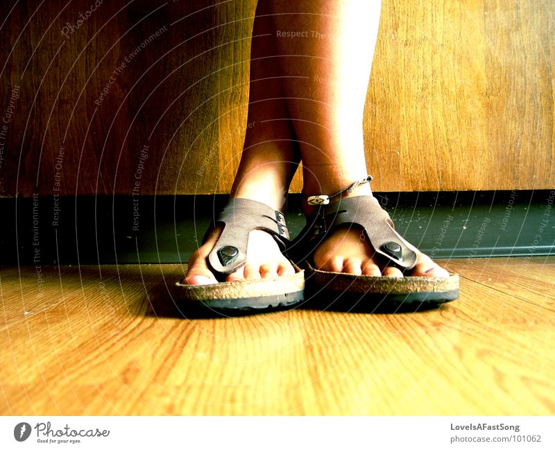 timid shoes Wood flour Kitchen feet legs tan anklet bare feet tip toe brown symmetry calf Calves bright sunlight sunshine toot Sit Cross Legged sandals