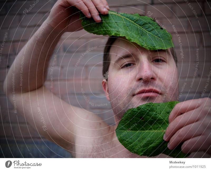 You don't play with food! Human being Masculine Young man Youth (Young adults) Head Hair and hairstyles Face Eyes Nose Mouth Arm Hand 1 18 - 30 years Adults