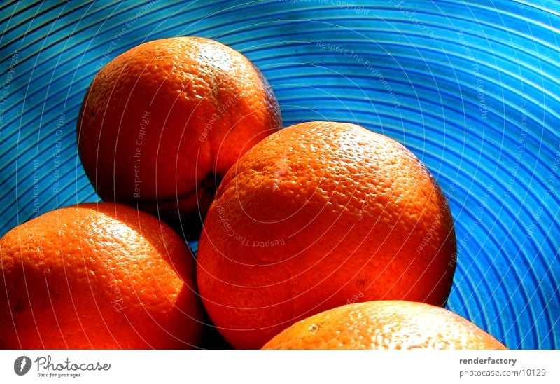 orange Orange Things Fruit Blue