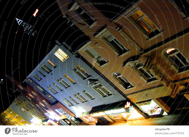 leipziger street / ffm Night Town Exebition centre Frankfurt Architecture