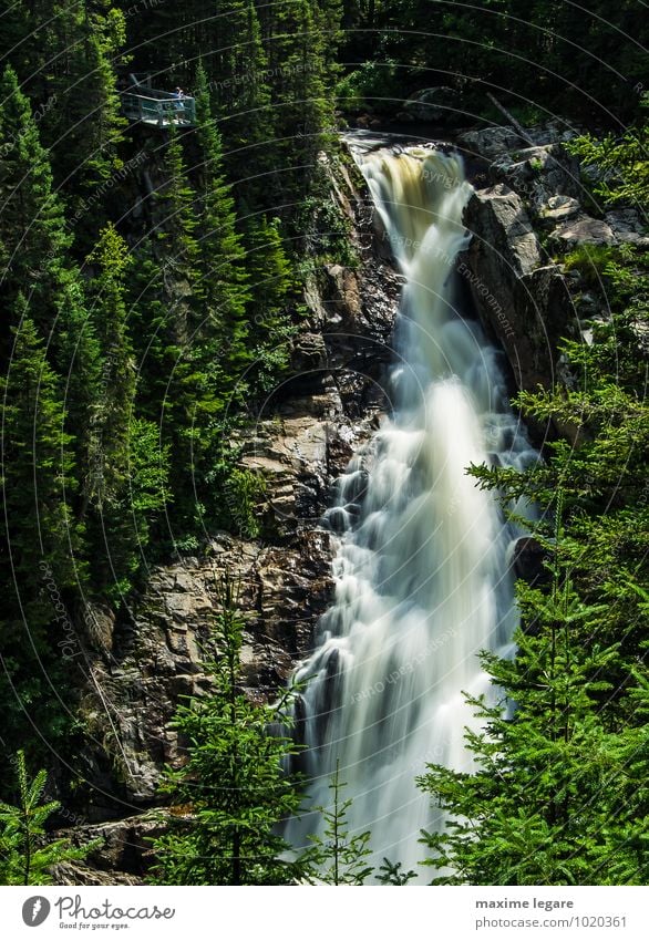 Chute de la rivière noire trekking Tourism Adventure Freedom Expedition Summer Summer vacation Mountain Hiking Environment Nature Landscape Elements Water Earth