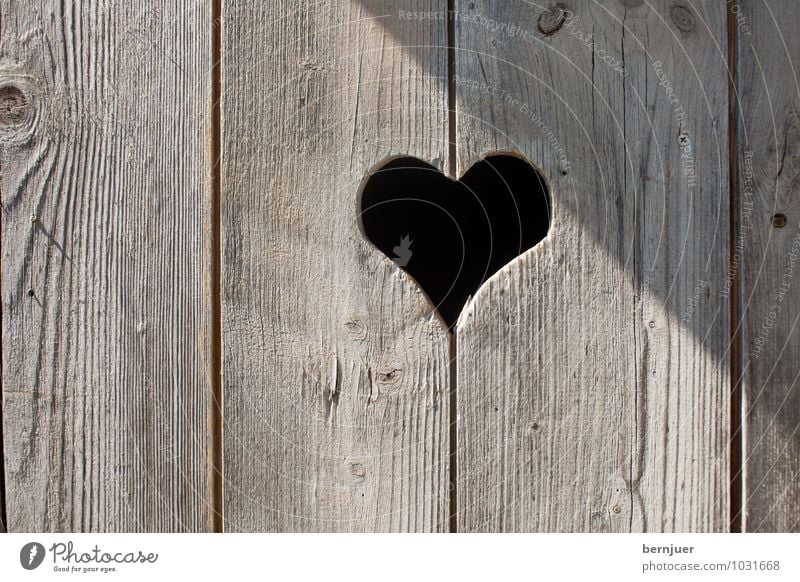 Heisldir Valentine's Day Hut Wood Heart Old Love Simple Cute Brown Black Romance Wooden door LAVATORY Background picture Door Vintage Hollow toilet door
