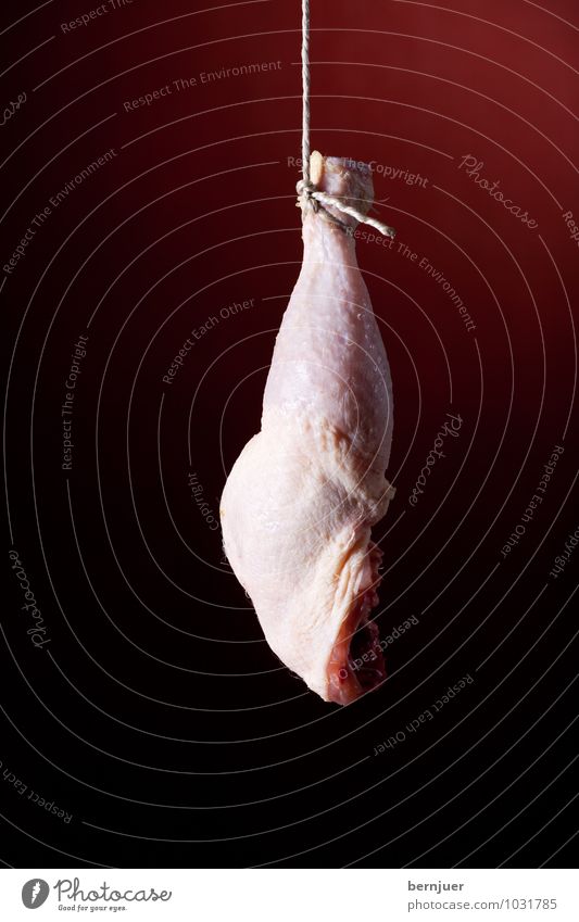 Chicken leg, care Food Meat String Fresh Red White chicken thighs Raw Poultry Suspended Eating Ingredients Cooking Fat thread Legs Knuckle chicken legs Hang
