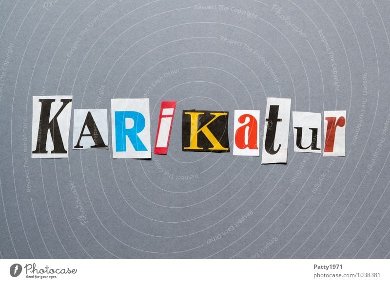 Cut Out Newspaper Letters Form The Word Fanaticism A Royalty Free Stock Photo From Photocase