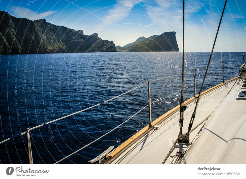 Mallorca from its beautiful side 65 - sailboat and coast Vacation & Travel Tourism Far-off places Freedom Cruise Summer vacation Environment Nature Landscape