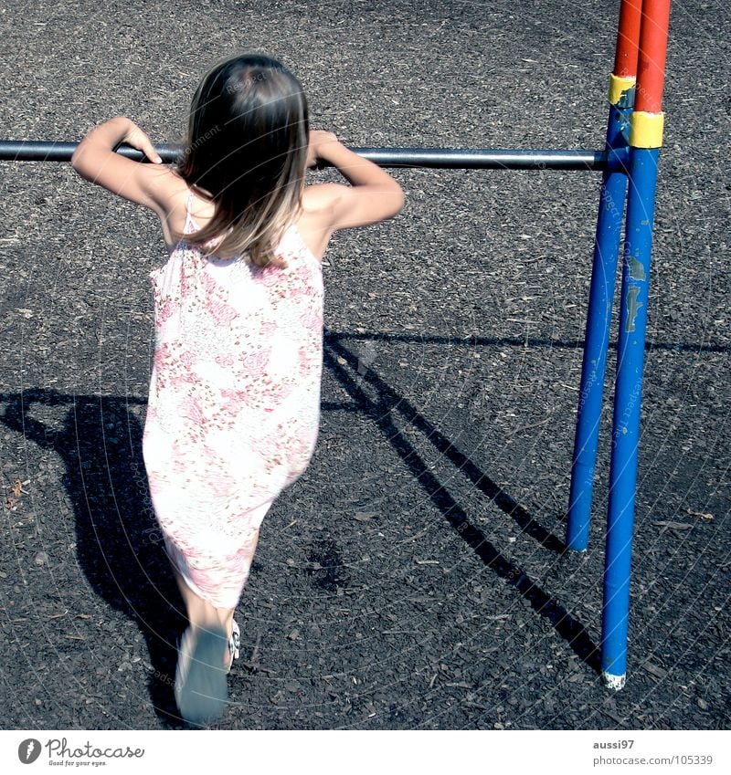 upper body shot of A delicate girl - Playground