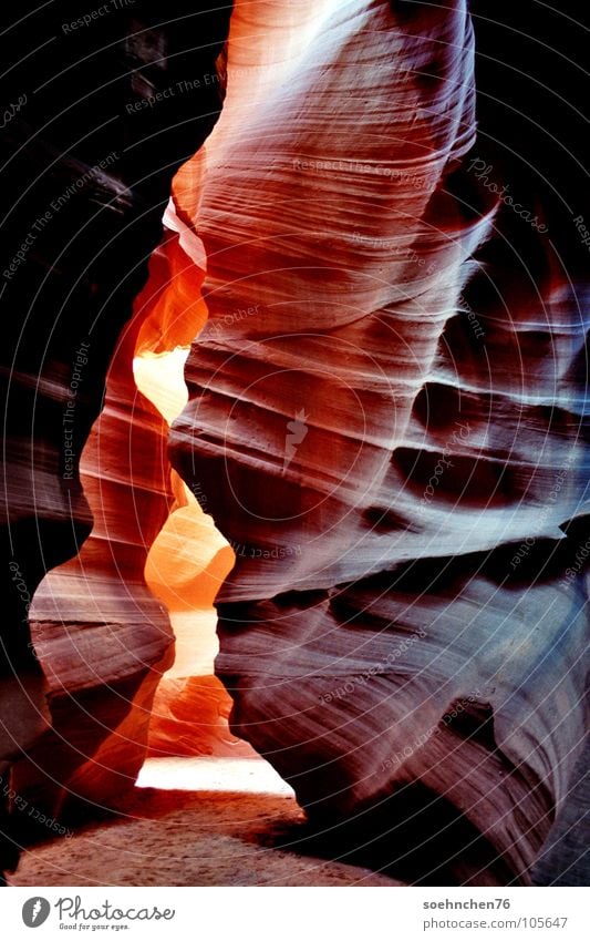Antelope Canyon Sandstone Light Native Americans Arizona National Park North America USA Indian Reservation