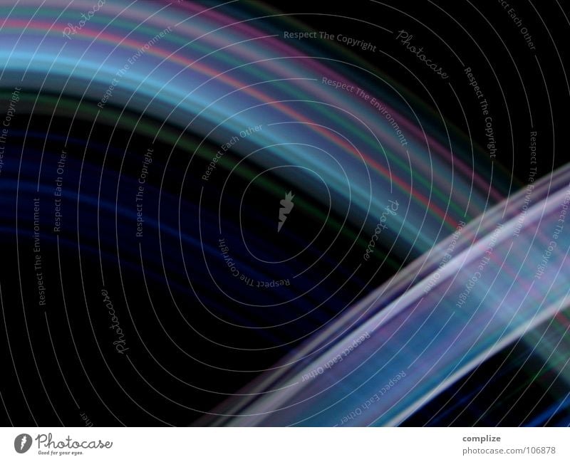 lightwaves 01 Stripe Light Black Violet Green Blur Long exposure Exposure Play of colours Disco Music Laser Swing Circle Geometry Tracks Tracer path