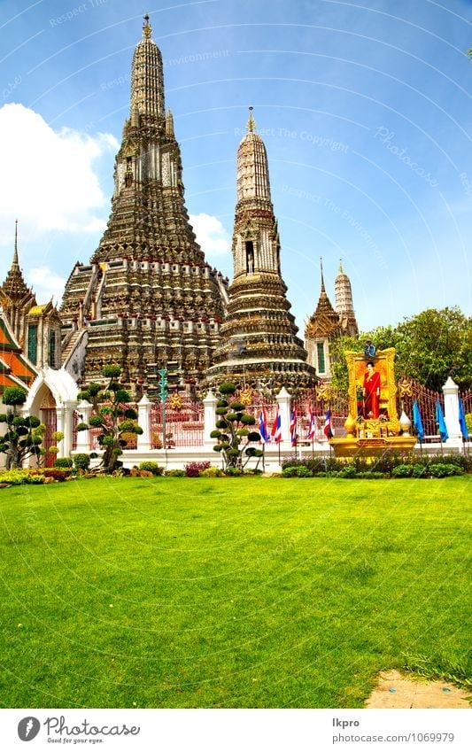 kho samui bangkok in thailand Vacation & Travel Tourism Art Sculpture Architecture Plant Sky Tree Grass Village Overpopulated Church Dome Palace Stairs Facade