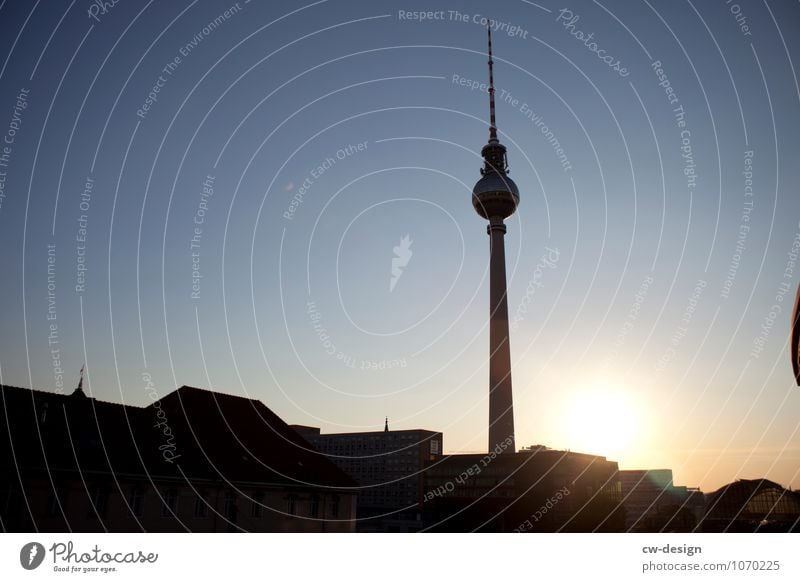 Television tower in Berlin Berlin TV Tower Tourist Attraction Downtown Alexanderplatz Downtown Berlin