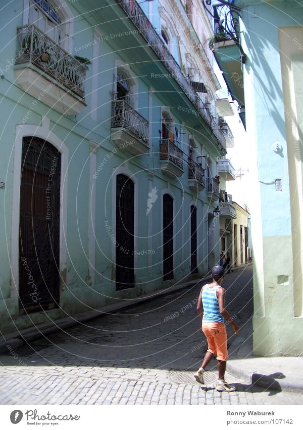 Havana - Old Town Cuba Central America Americas Salsa House (Residential Structure) Old building South South America La Habana Vieja Old town Lesser Antilles