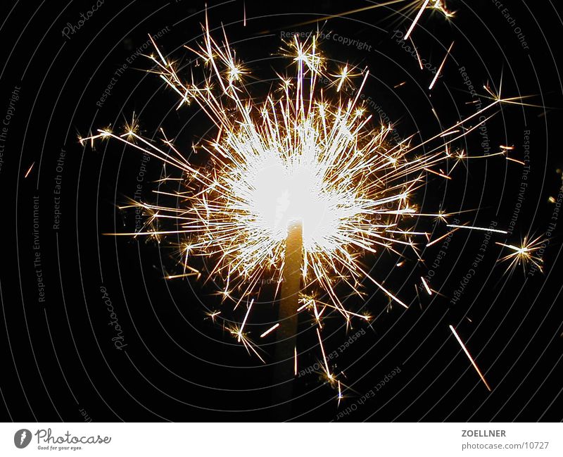 Sparkler 1 Wonder Candle Firecracker New Year's Eve Electrical equipment Technology Blaze