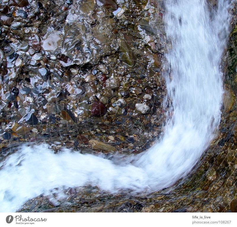 _no_life_without_ water_ Hissing Flow Brook Wet Soft Delicate Touch Precious High tide River Water Power Force Life Stone Anna Thirst Schwitzer stream