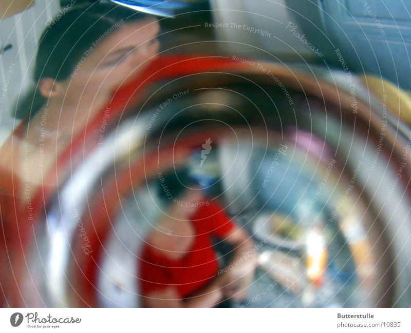 ::: blurred ::: Photographic technology Blur Distorted Human being Glass