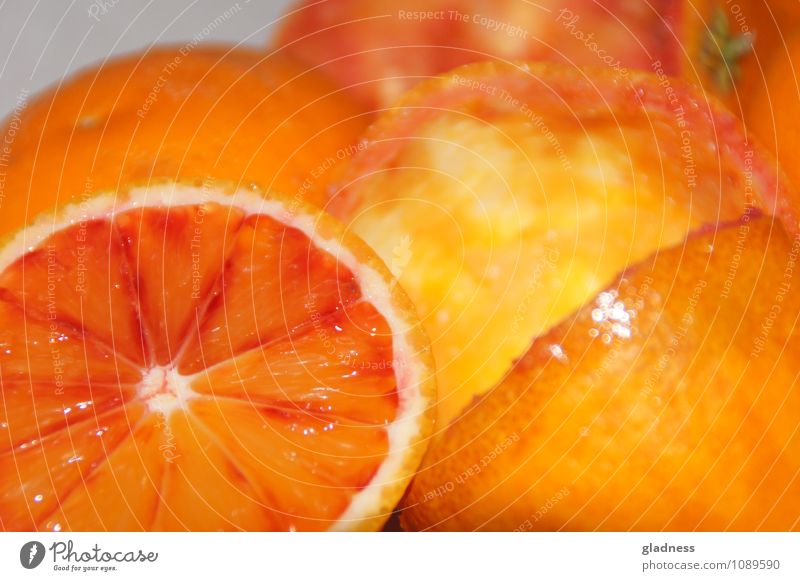 Juicy Oranges Food Fruit Life Summer Eating To enjoy Healthy Glittering Sweet Appetite Colour photo Interior shot Close-up Flash photo Forward