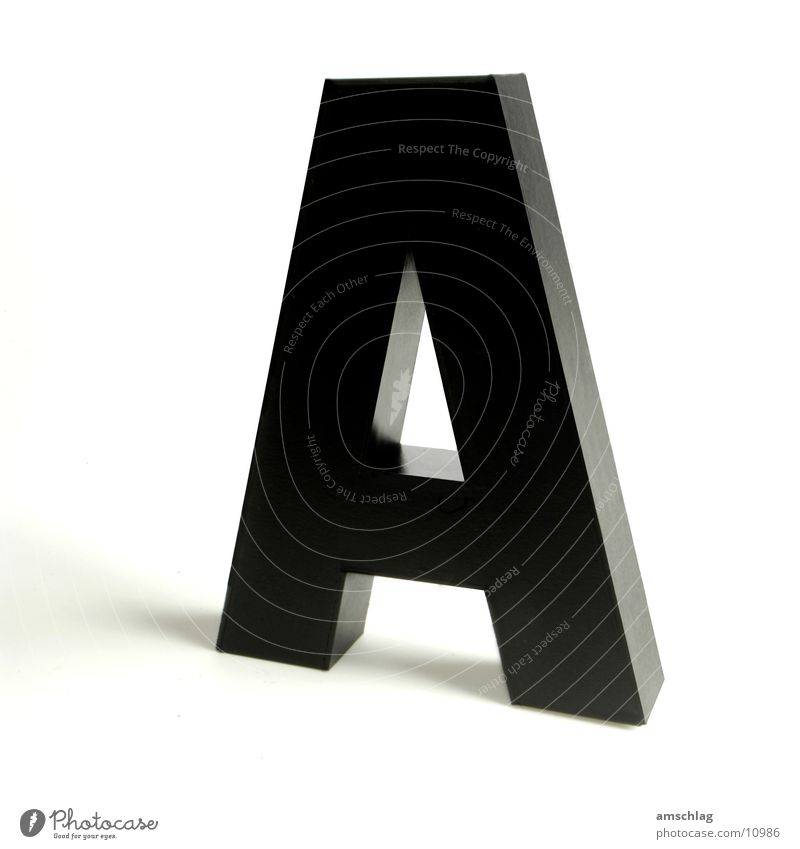 Cardboard letters, Helvetica semi-bold, 90 mm - a Royalty Free Stock Photo  from Photocase