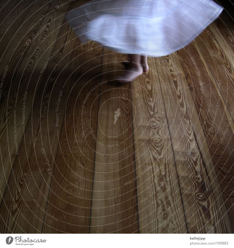 600 - dance ball Child Playing Rotate Movement Room Living room Shows Dress Barefoot Toes Girl Floor covering Dance floor Wood White Gymnastics ballet
