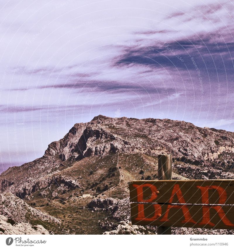 marvelous Clouds Hiking Vacation & Travel Meadow Floor mat Bar Relaxation Majorca Mountain Tall Sky Lanes & trails Stone