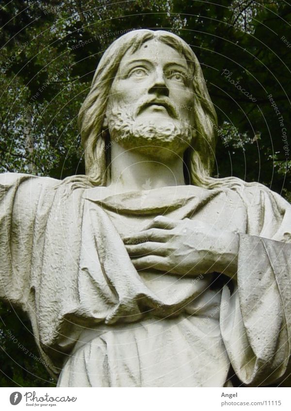Jesus Jesus Christ Cemetery Statue Things