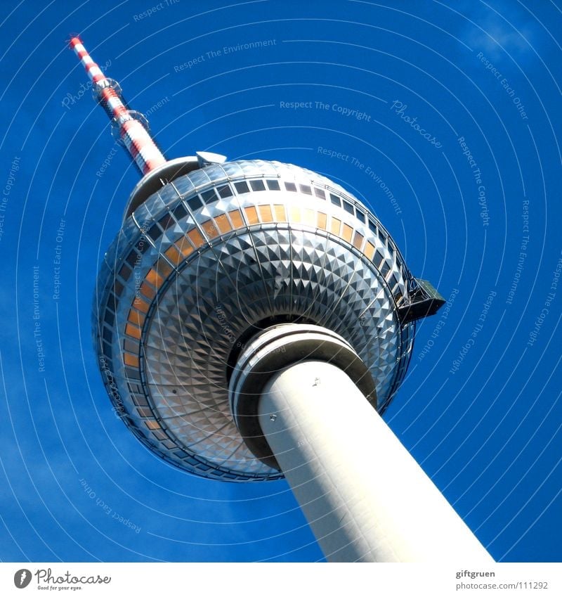 "I've been photographed to death." Alexanderplatz Downtown Berlin Landmark Tourism Art Sightseeing Radio (broadcasting) Television Monument Sky Berlin TV Tower
