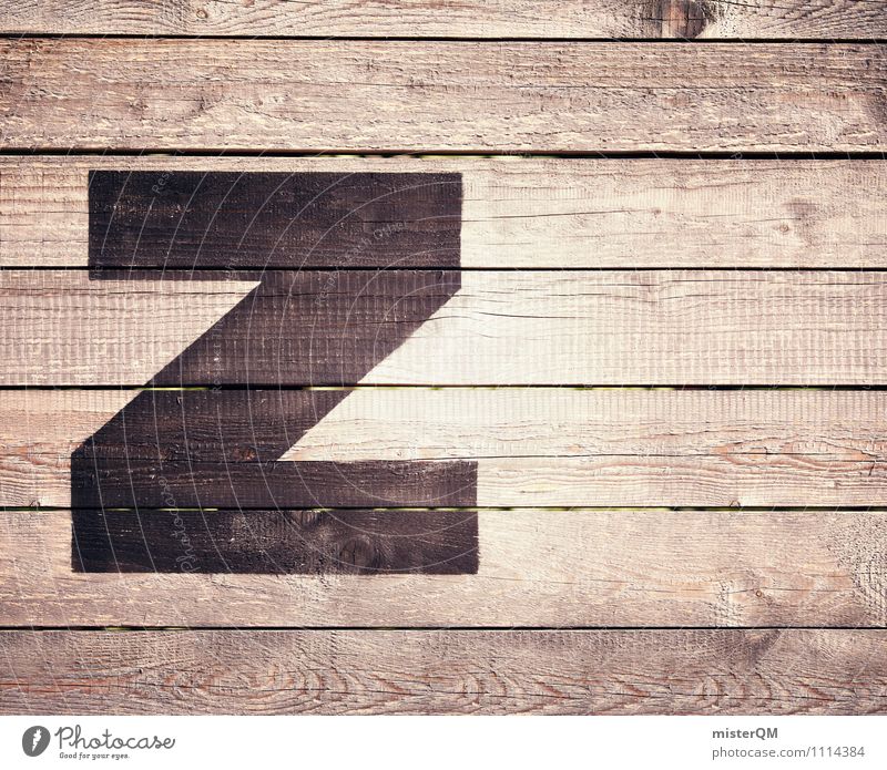 Z wie... Art Esthetic Letters (alphabet) Zoo Language Symbols and metaphors Fence Lettering Typography Latin alphabet Colour photo Subdued colour Exterior shot