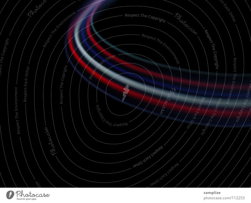 le cercle* Round France French Equal Brotherly England Ensign World Cup 2006 Red White Fan Stripe Light Delicate Electronic Tube light Hose Black Virtual Online