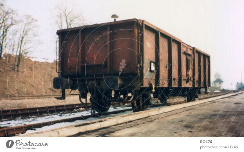 siding Steel Railroad tracks wagon Train station