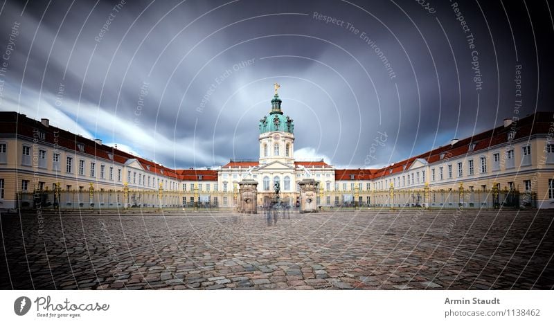 3 min Charlottenburg Castle Luxury Style Design Far-off places Summer Air Sky Clouds Spring Bad weather Storm Palace Manmade structures Architecture