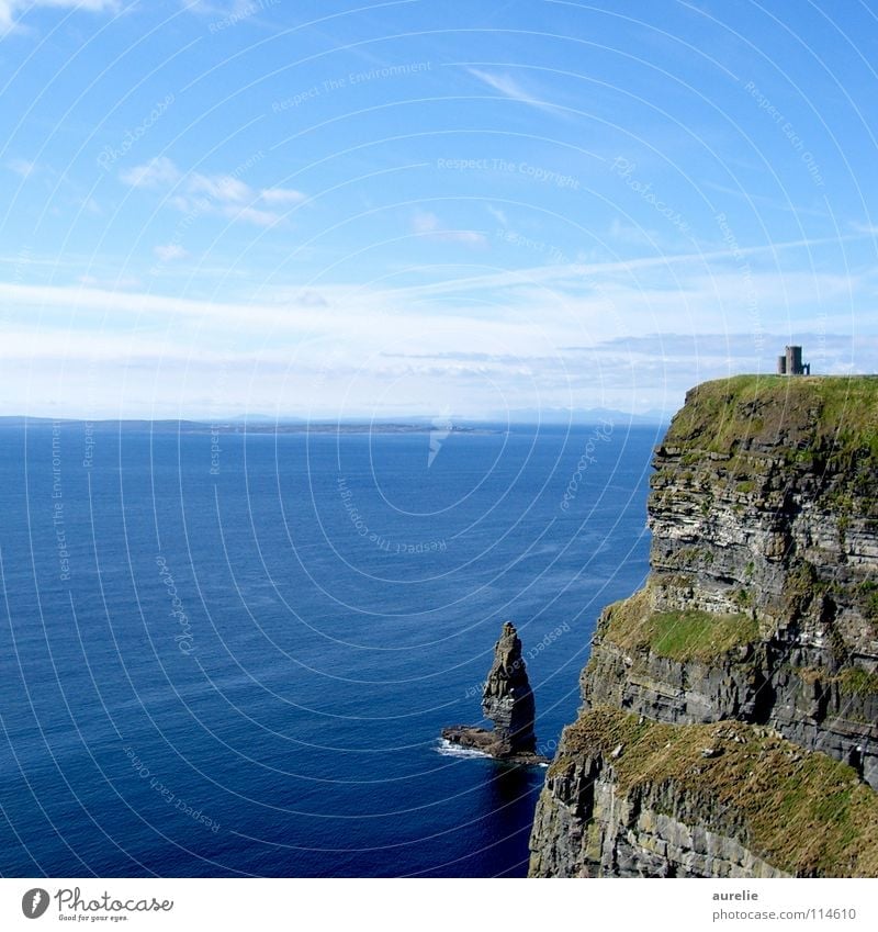 Cliffs of Moher Ocean Coast Landscape Rock Ireland