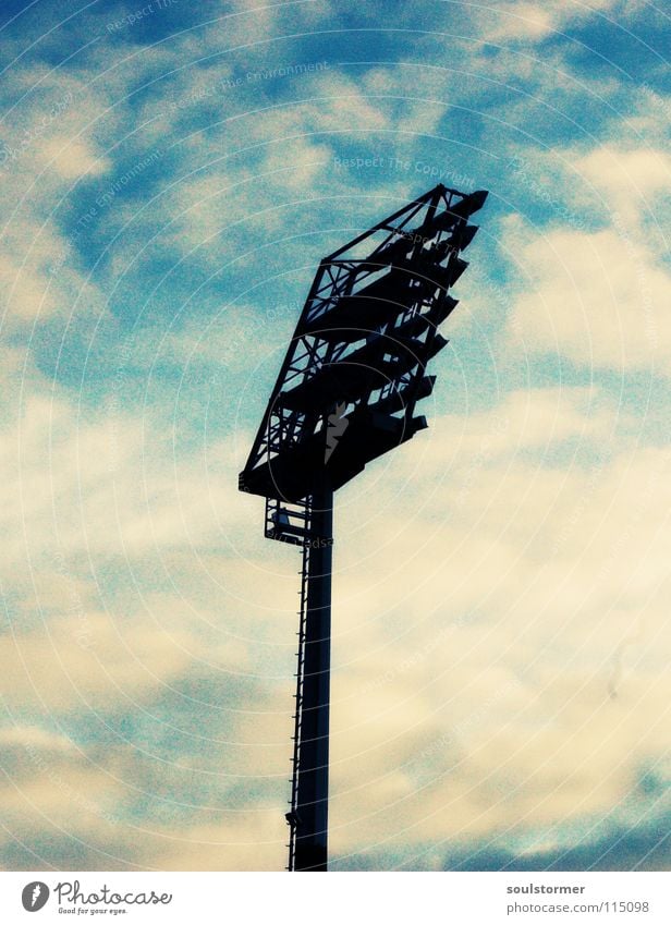 radiant heater Cross processing Green undertone Yellowness Floodlight Light Lamp Stadium Clouds White Black Ball sports Sky cross digital-cross False coloured