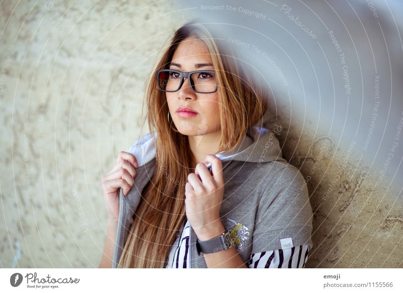 spectacled Feminine Young woman Youth (Young adults) 1 Human being 18 - 30 years Adults Fashion Eyeglasses Long-haired Hip & trendy Beautiful Asians