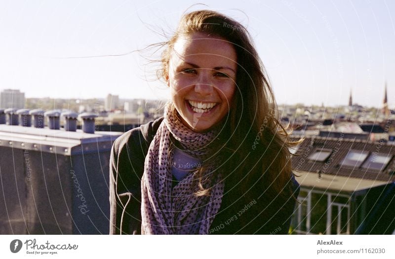 Mimi Maier on the roof in St. Pauli - a Royalty Free Stock Photo from ...