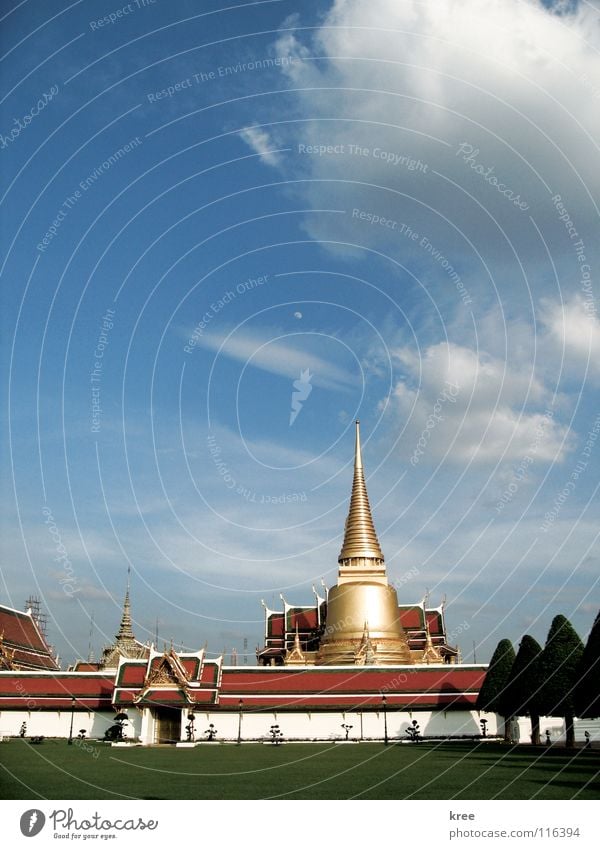 wat phra kaew Bangkok Thailand Asia Phra Kaew temple Emerald Buddha Grand Palace
