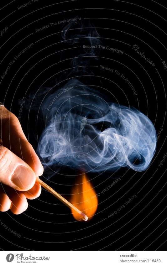 How to Light a Match with Your Fingers