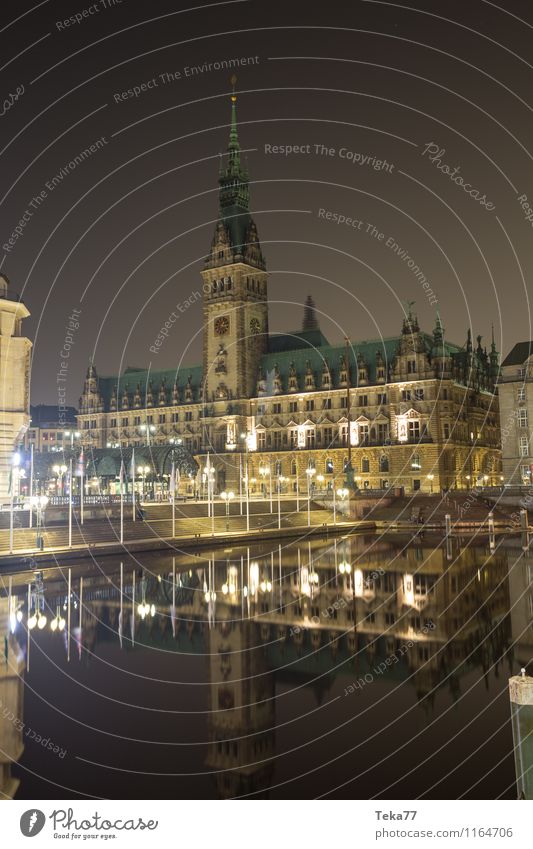 Hamburch #City Hall I Sightseeing Hamburg Town Port City City hall Facade Tourist Attraction Landmark Air Traffic Control Tower Ornament Esthetic Hamburger