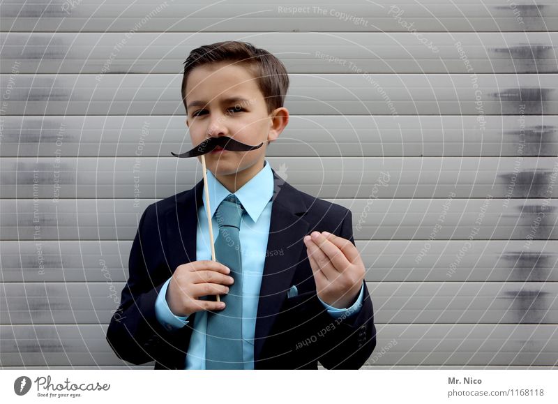 What do you want? Lifestyle Style Leisure and hobbies Masculine Boy (child) Hand Fingers Fashion Suit Tie Moustache Serene Gesture Body language Italians