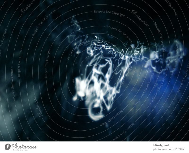 Smoke OR Water ... Light Reflection Background picture Flow White Green Turquoise Washed out Well Long exposure Abstract Painting and drawing (object) Emotions