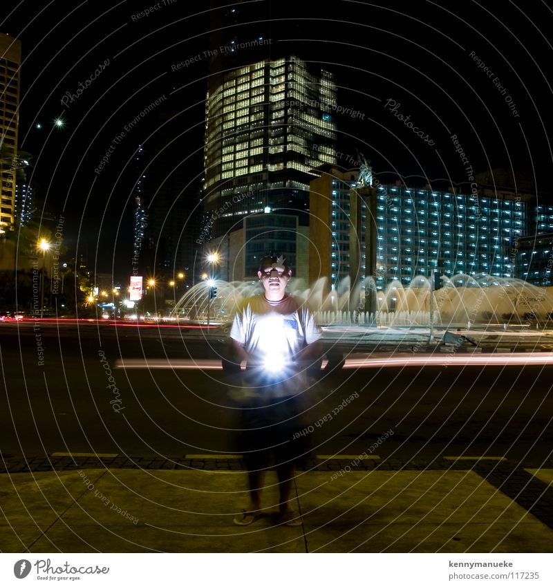 Light & Night Jacarta Downtown Landmark Monument night fountain indonesia slow shutter