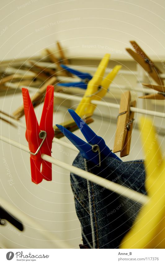 clamp garden Pants Jeans Hang Blue Yellow Red Clothes peg Clothesline Laundry Holder Plastic Household Simple Blur Near Colour Bright Dry Multicoloured Clothing