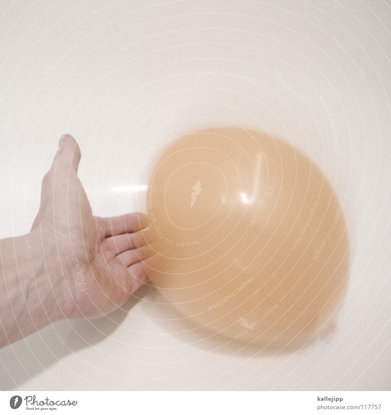 ...and wech! Crush zone Airbag Fist Fingers Hand Thumb Forefinger Bulge Balloon Rubber Elastic Bursting Beautiful Convex Concave Soft Delicate Oxygen
