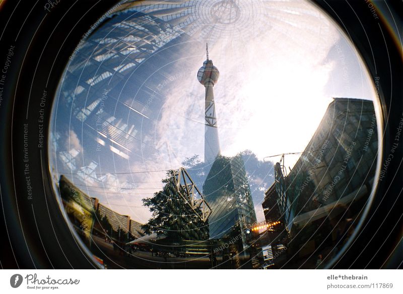 Alexanderplatz - Potsdamer Platz Town High-rise Building Landmark Monument Berlin capital Berlin TV Tower