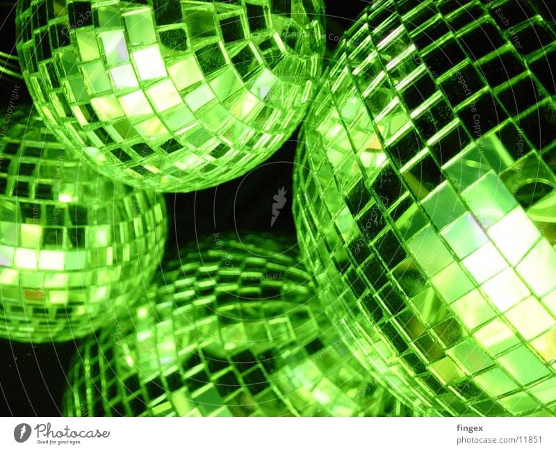 tomby's neon inspiration Neon light Things Light Obscure Disco Green disco ball Party