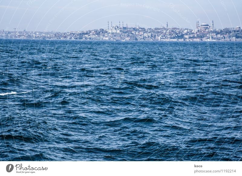 Merhaba Istanbul! Water Spring Summer Beautiful weather Waves Coast Ocean The Bosphorus Turkey Europe Asia Town Capital city Port City Outskirts Skyline