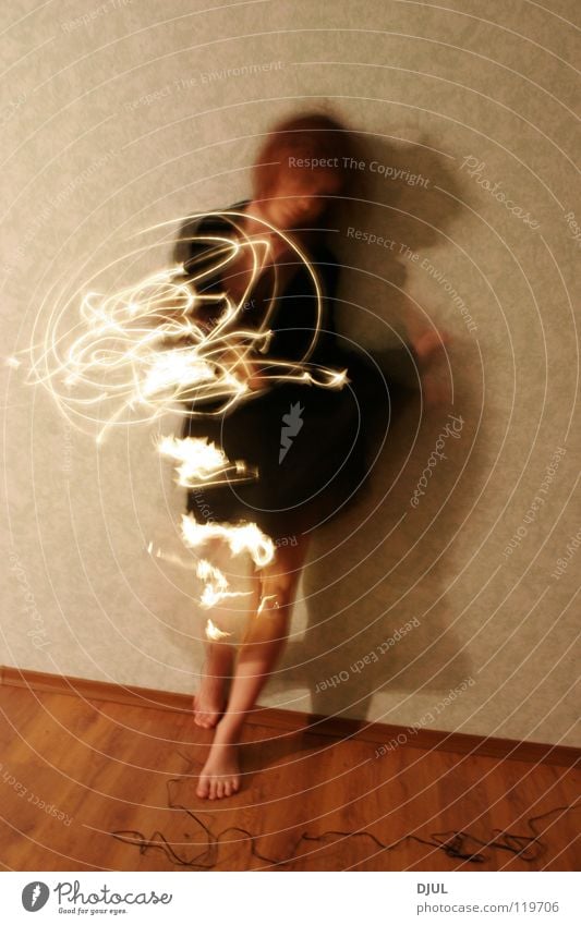 magic sphere Endurance race Fire Blaze The girl a spot in movement a shadow a penumbra a line