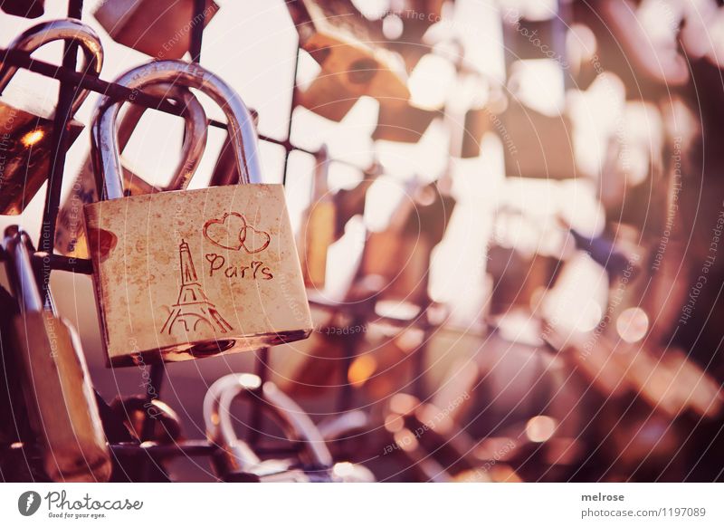 OFF for love locks Style Design Vacation & Travel Sightseeing City trip Paris Town Bridge Tourist Attraction Pont des Arts Souvenir Love padlock Lock Discover