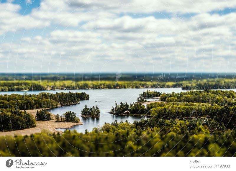 Saint Lawrence River Vacation & Travel Tourism Trip Adventure Far-off places Freedom Island Environment Nature Landscape Elements Water Sky Clouds Horizon