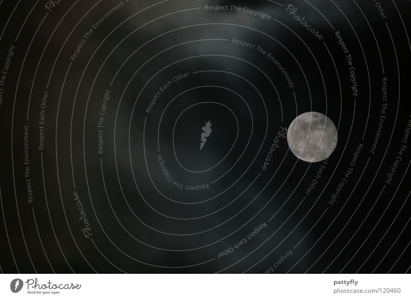 Point point comma line. Full  moon Clouds Bad weather Dark Lighting Night Sleepwalk Hallowe'en Moody Celestial bodies and the universe Sky Moon cloudy Bright