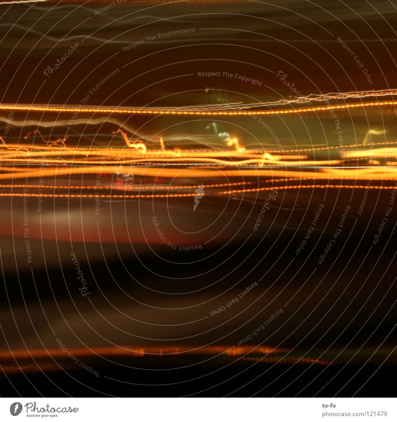 10 seconds Light Tracer path Time Driving Abstract Long exposure Transport Street Lamp