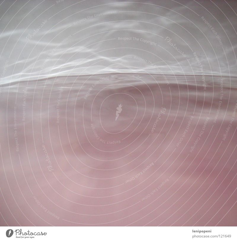 Don't make such a wave. Pink Waves Reflection Fog Bathroom Water Shadow Steam Banal Bathtub