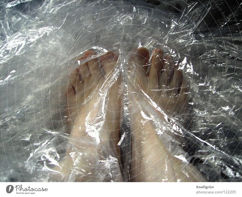 Package content: 2 pieces Packing film Packaged Packaging material Transparent Obscure Feet